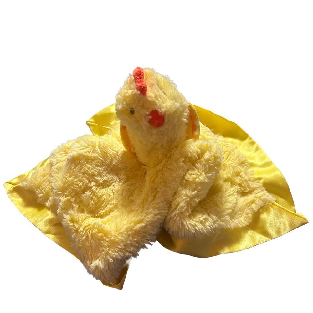 Cloud Island Yellow Chicken Crinkle Wings Lovey Security Blanket